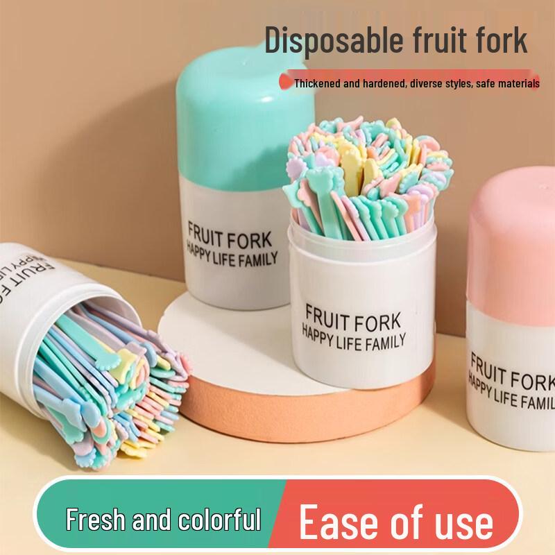 ZISIZ Disposable Bamboo Fruit Picks