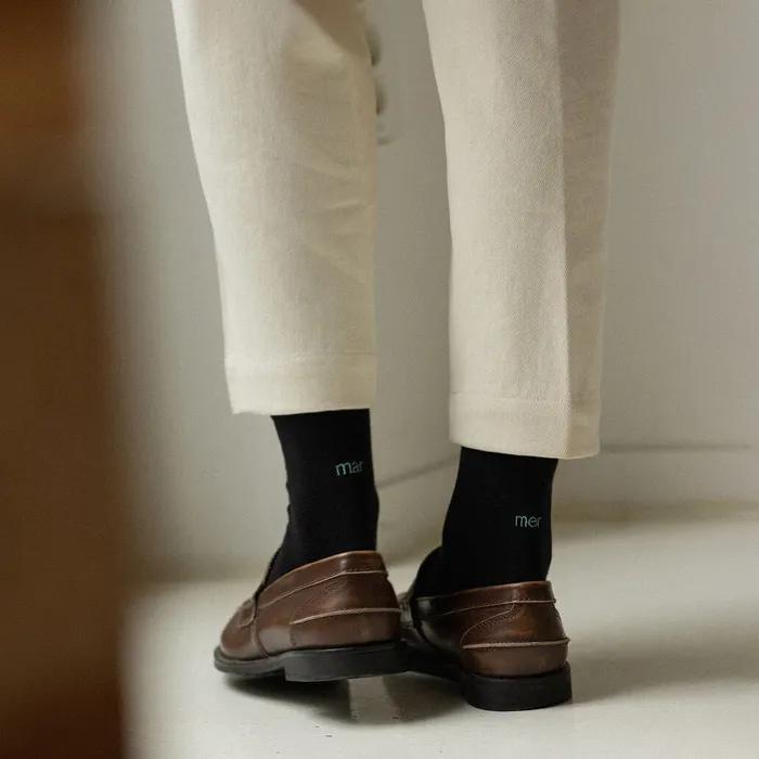 Back Logo Socks_black