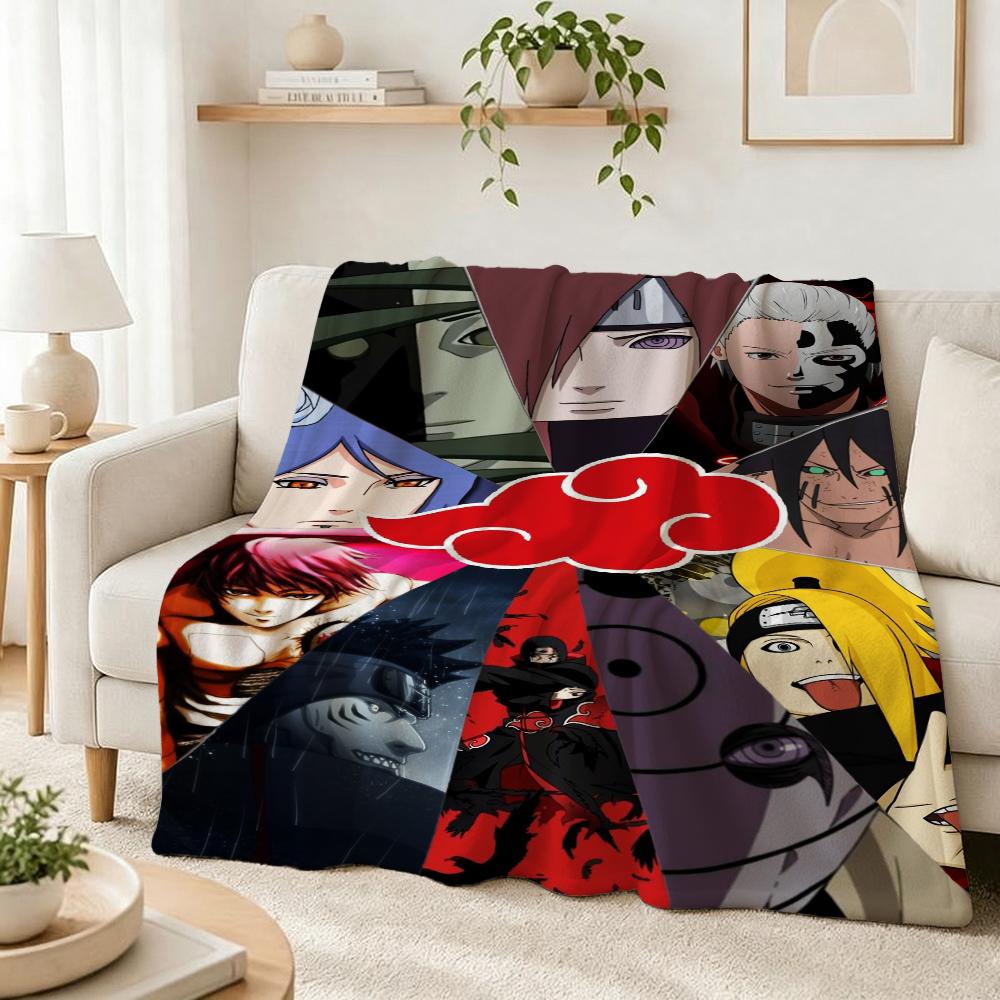 Legend Fourth Hokage Cartoon Anime Blanket Skinfriendly Soft Fleece Blanket For Living Room Bedroom Gaming Room Home Party Decor Memorial Gift