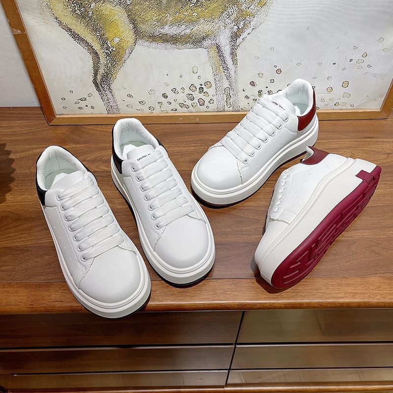 2025 autumn and summer new little white shoes women's new thick-soled muffin board shoes versatile casual sports casual sports shoes