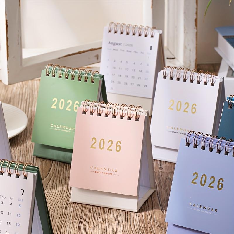 [Mini Calendar Planner] 2026 Mini Calendar Planner Suitable for Home & Office - Monthly & Weekly Schedule with Dated Pages,Thick Paper,Binding Binding