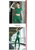 Women's High-End Summer Yoga & Running Activewear Set - Quick-Dry Tight Fit Sportswear