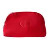 Dior Borsa custodia portatile a guscio in velluto rosso
