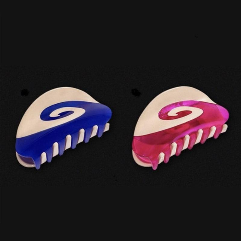 

CHUNKS Swirl Hair Claw raspberry