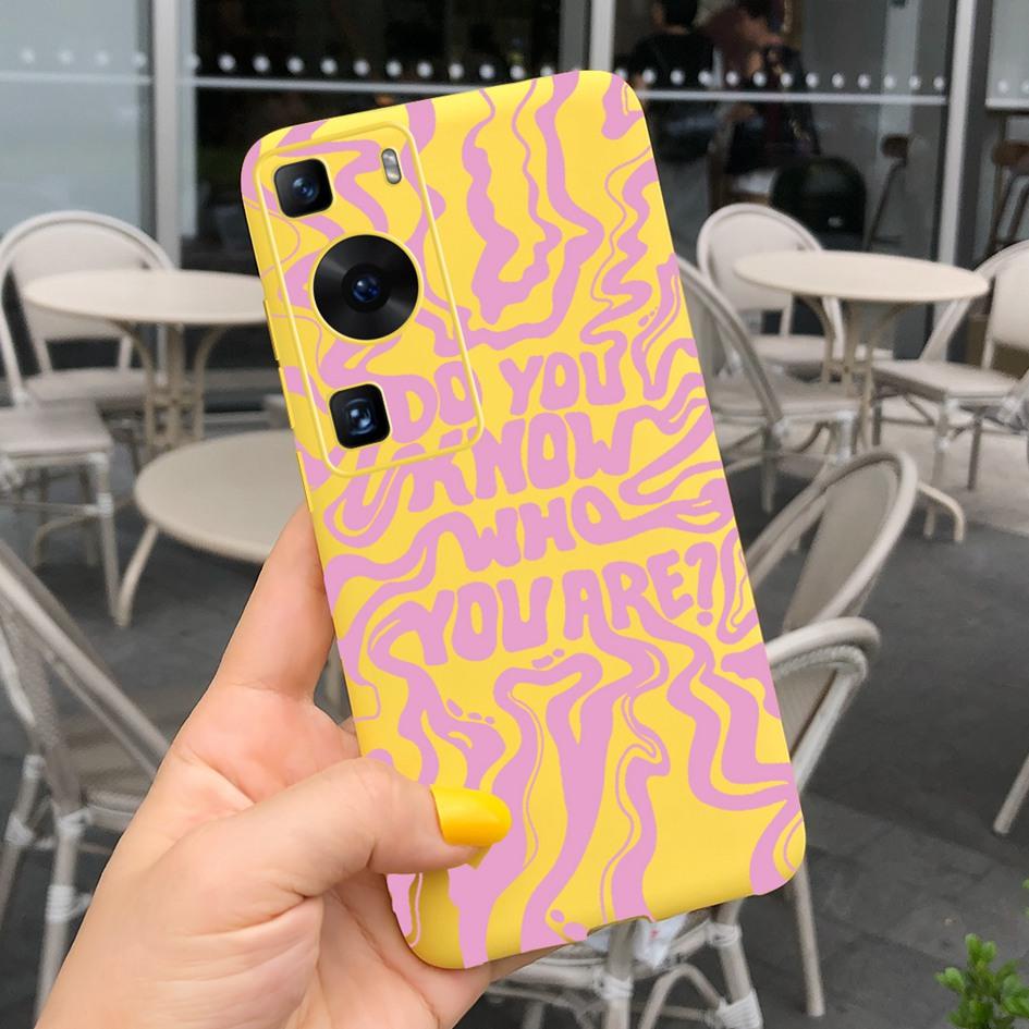 For Huawei P60 Pro Case 2023 New Fashion Patterns Slim Thin Back Cover For Huawei P60 LNA-LX9 P 60 P60 Art Soft Phone Case Coque
