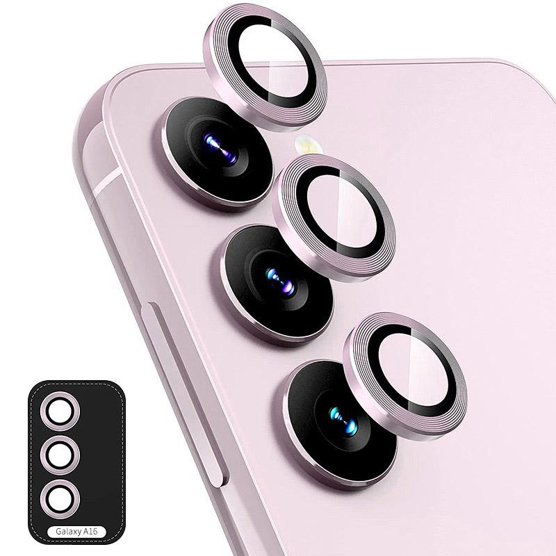

For Samsung Galaxy A16 5G/A16 4G Camera Lens Protector ENKAY Hat-Prince Metal Ring Lens Film B