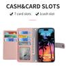 Tpu Wallet Case With Card Slots And Magnetic Stand For Fashionable Protection