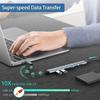 7-in-1 USB C Docking Station USB 3.0 HUB Type C HUB Adapter 5Gbps High Speed USB C Splitter OTG Adapter for PC Laptop Macbook
