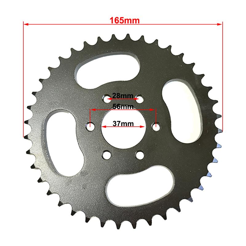 428-40T Rear Sprocket 104 Link Drive Chain For 125cc 150cc 200cc 250cc ATV Go Kart UTV Buggy Quads 4 Wheeler Motorcycle Parts