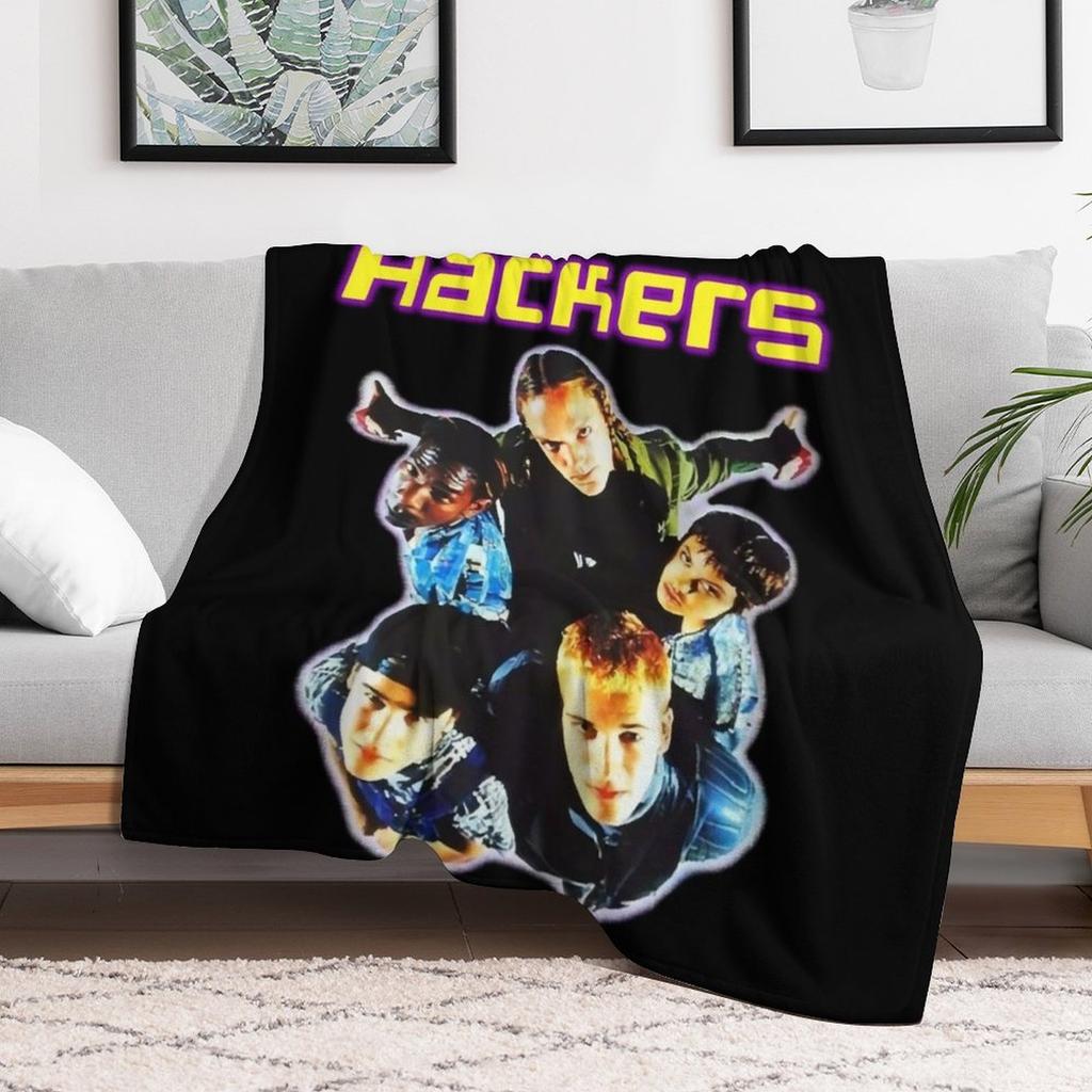 Hackers Throw Blanket Cozy Throw Blanket Birthday Gift for Him Her