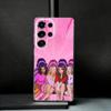 Movie M-Mean G-Girls Phone Case For Samsung S25,S24,S21,S22,S23,S30,Ultra,S20,Plus,Fe,Note,10,9,5G Transparent Cover