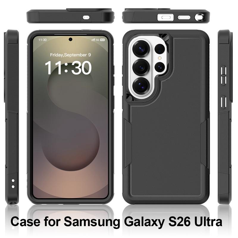 Compatible with Samsung S26 Ultra: 2-in-1 Anti-slip & Drop Case for S25/S25 Plus - Outdoor Protective Phone Cover