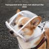 Dog Raincoat Cape Pet Raincoat Puppy Transparent Rain Cape Pet Clothes Dog Waterproof and Rainproof