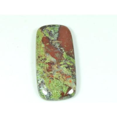 20X44X05 MM Natural Dragon Jasper Octagon Cabochon Loose Gemstone 52Cts. SY-464