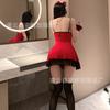 Sexy lingerie sexy backless couple flirting pajamas maid outfit sweet suspender little maid uniform seduction