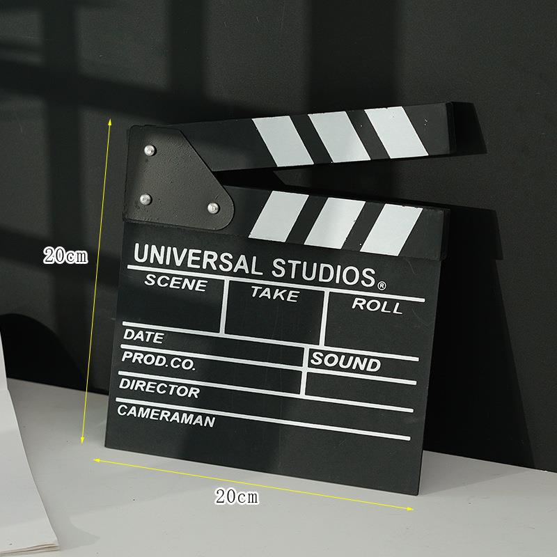 Movie Shooting Board Scene Record Board, Photography Online Store, Photo, Creative Decorations, Ornaments, Shooting Board,wooden