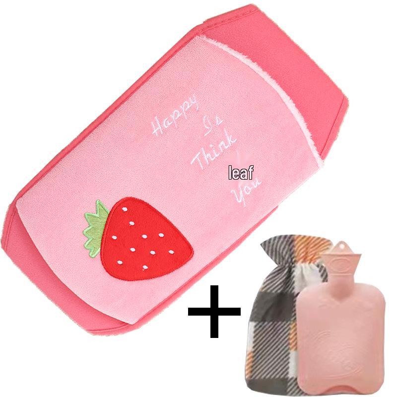 Set Protector Călduros Talie și Abdomen – Sticlă cu Apă Fierbinte Piese Three-Piece Încălzitor de Iarnă