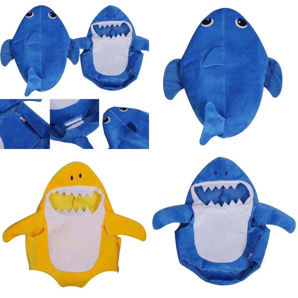 Shark Baby Cartoon Toddlers Kids Halloween Costume Fancy Dress Gifts Outfit