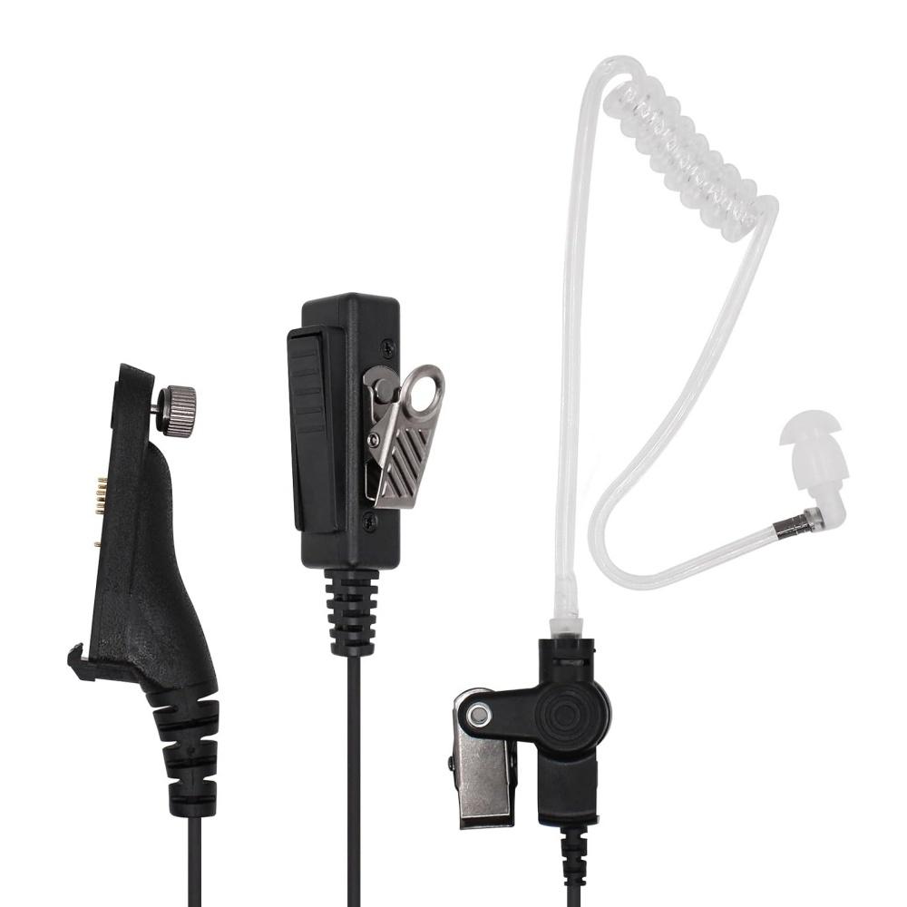Funk-Ohrhörer mit Mikrofon 2-adriges Überwachungsheadset für Motorola APX6000 APX7000