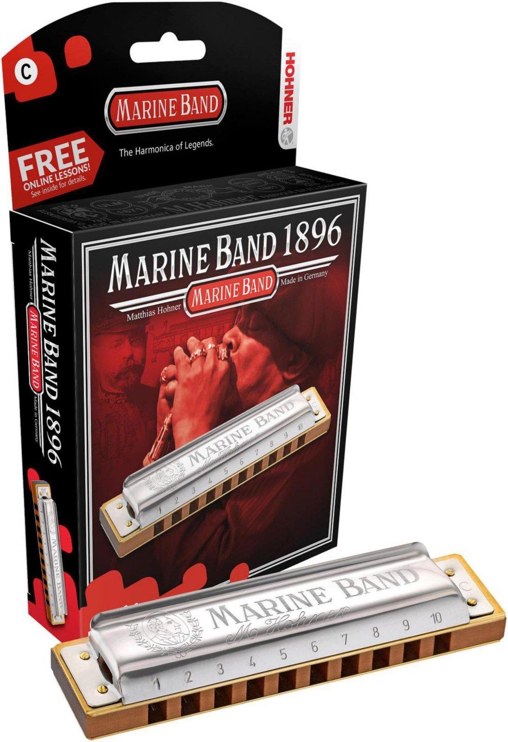 

Губная гармошка Hohner 1896 Marine Band Natural Minor D