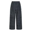FOS Solid Color Woven Comfortable Soft Casual Pants Men Bottoms KU5349