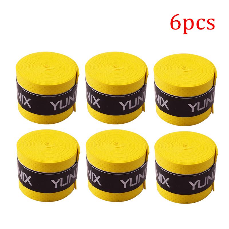 4/6Pcs Tennis Sweat Tape Anti-Slip Bicycle Handlebar Badminton Racket Grips Elasticity Sweatband Fishing Rods Dumbbel Protect