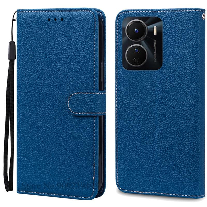 For Vivo Y02S Case Wallet Leather Flip Cover For Vivo Y02S Case Stand Book Protective Cover For Vivo Y02S Case Coque Fundas