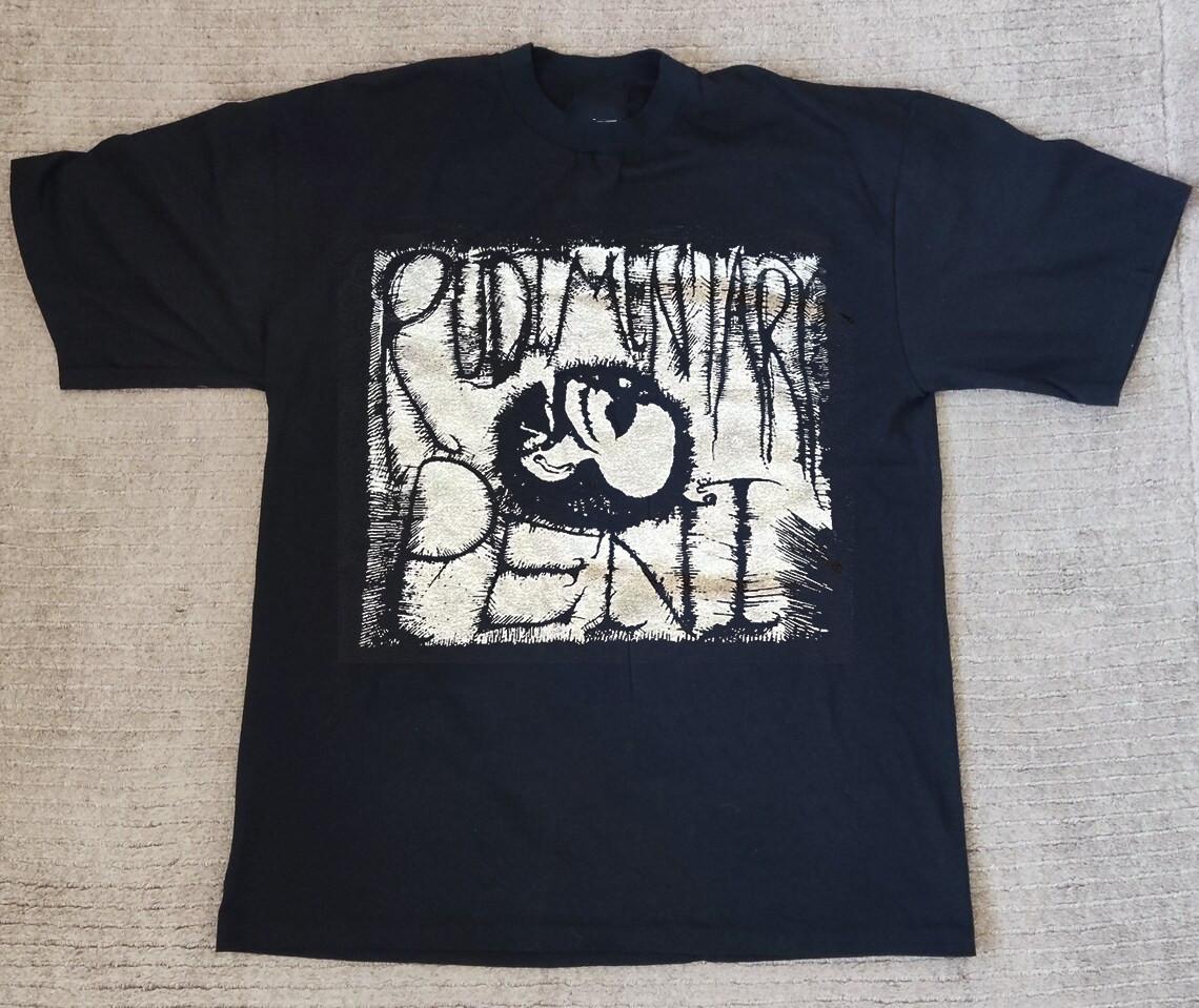Rudimentary Peni Band Graphic Black T Shirt Full Size S-5XL S