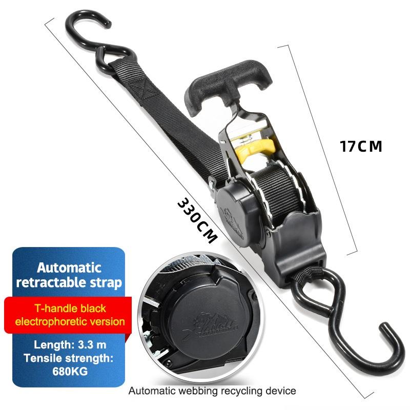 Autogurte für Frachtband, einziehbare Gurte für Motorräder, Ratschengurt für Ladung, Gepäckgurt, Ratschenspannergurt für Autos