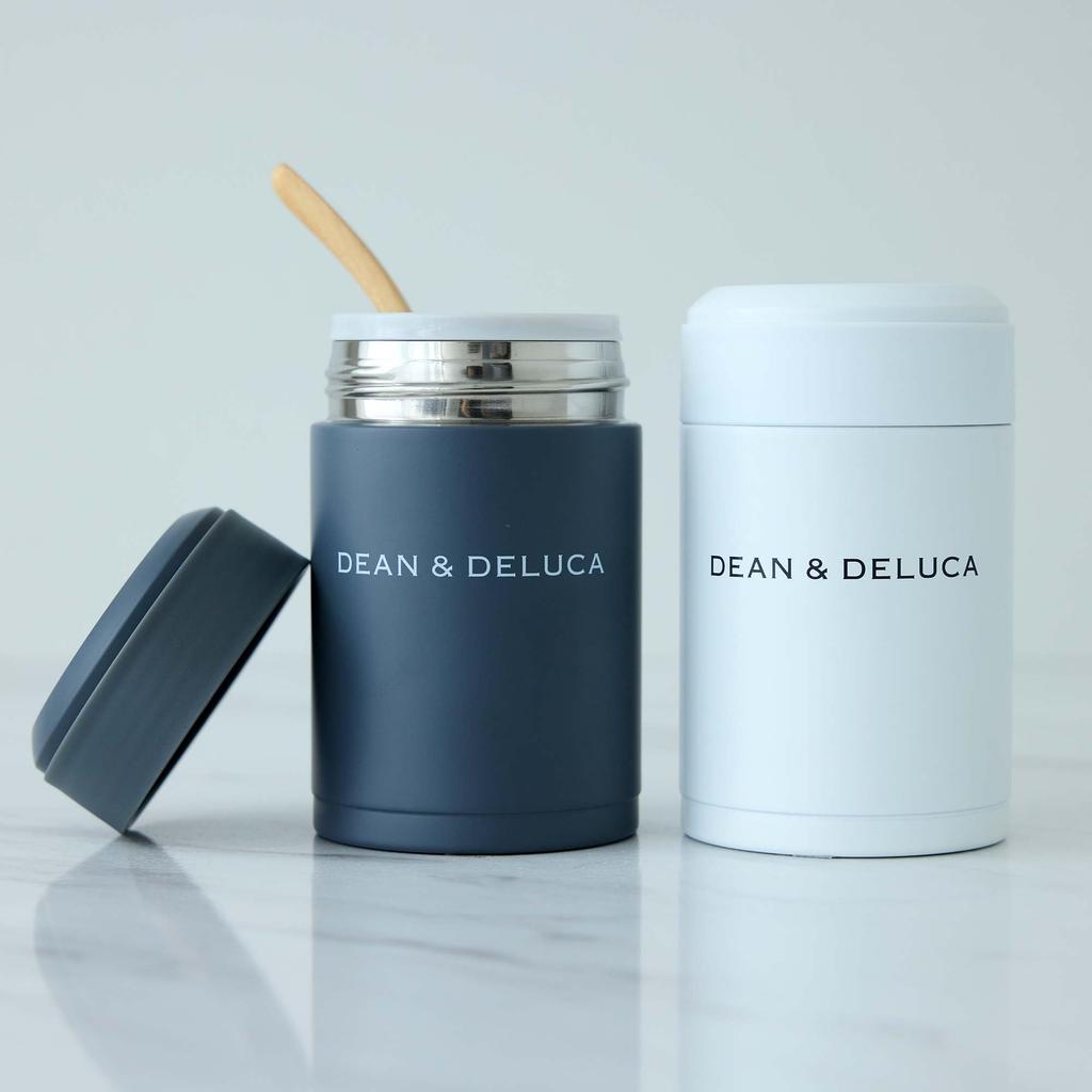 DEAN DELUCA Soup Charcoal Keeps Food Hot or Soup Lunch x x 13cm & Pot, Gray, 300ml, Insulated, Cold, Jar, Jar, 7.5cm (W) 7.5cm (W) (H)