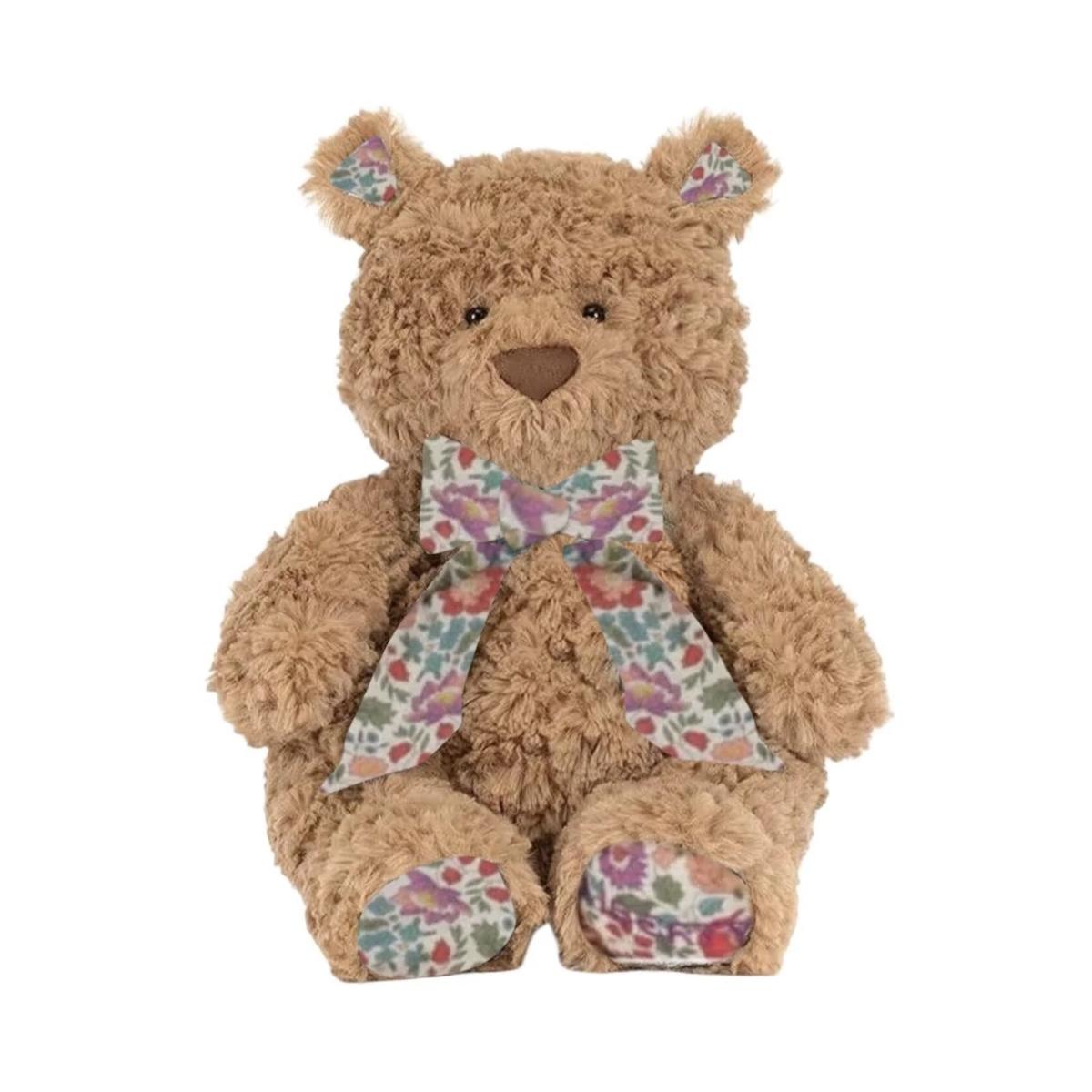 

JELLYCAT x Liberty Floral Barcelona Bear, Фиолетовый Куклы Плюшевая Кукла Среднего Размера Высота