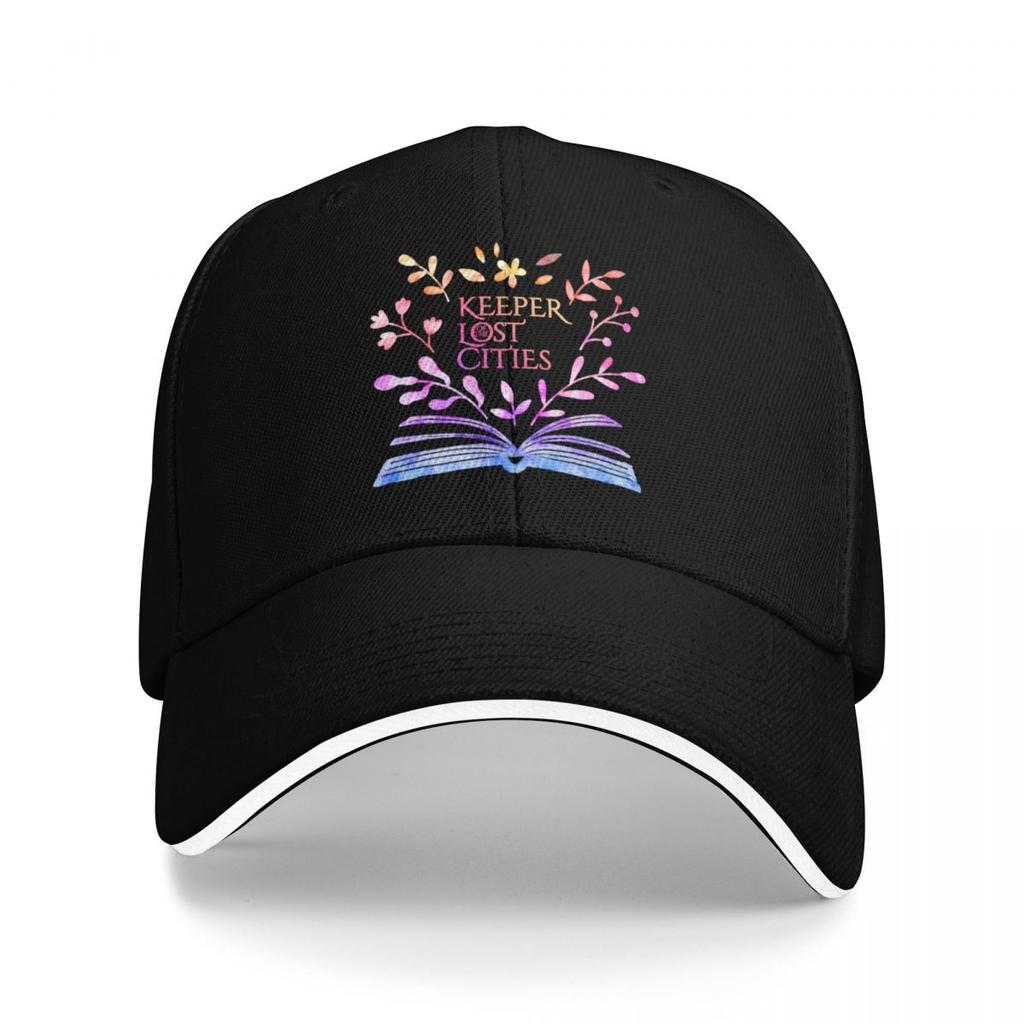 Keeper of the Lost Cities Watercolor Bookish Design Baseball Cap Golf Hat hiking hat Hats Women Unisexs