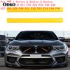 2Pcs Support Grill Bar V Brace Wrap For BMW F30 F31 F32 F33 F34 F01 F02 F03 Front Grille Trim Strips Cover Frame Decor Stickers