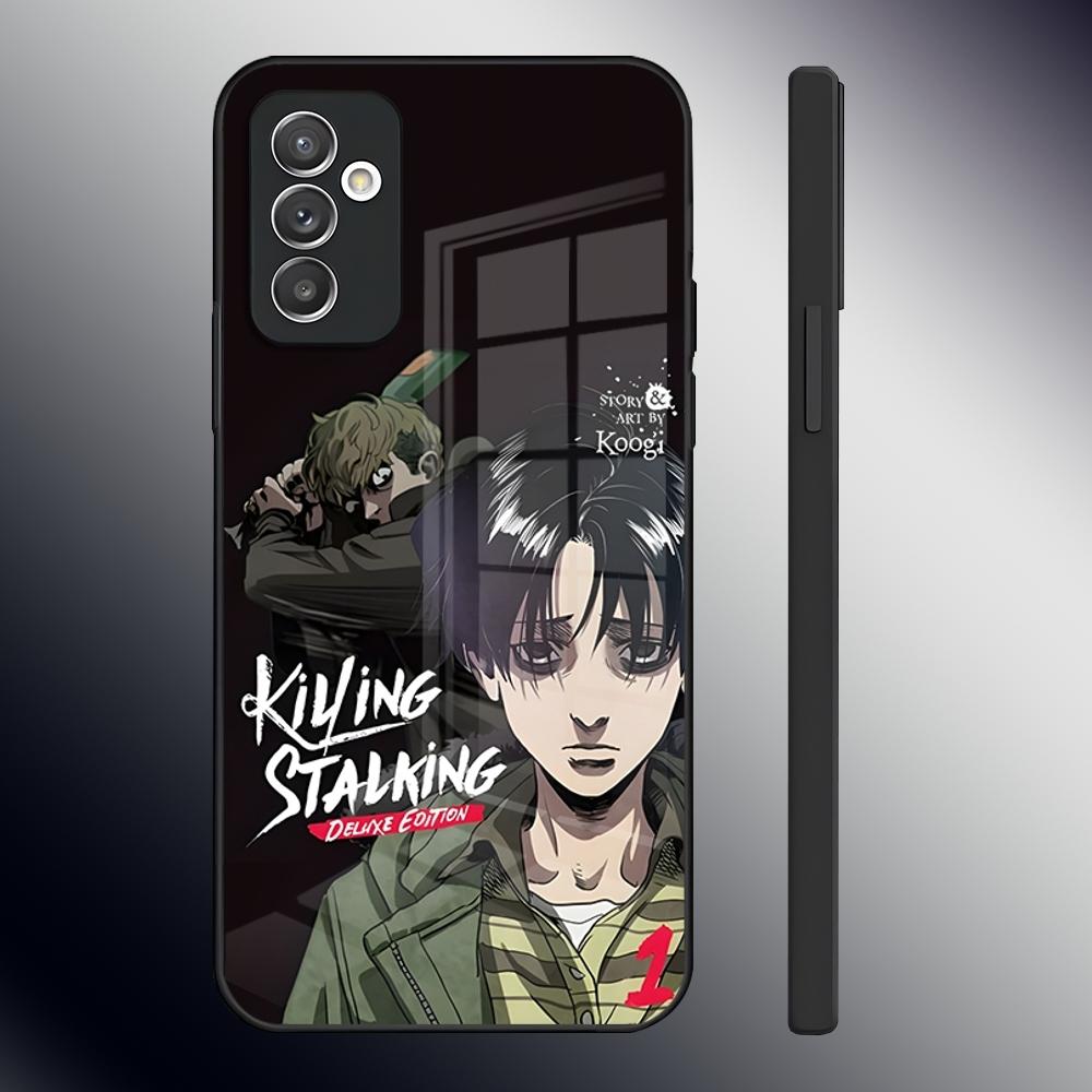 Anime Kill Stalker Phone Case For Samsung S24 Ultra S23 S22 S20 Fe S21 Plus A54 A34 A24 A53 A13 A16 Glass Back Cover