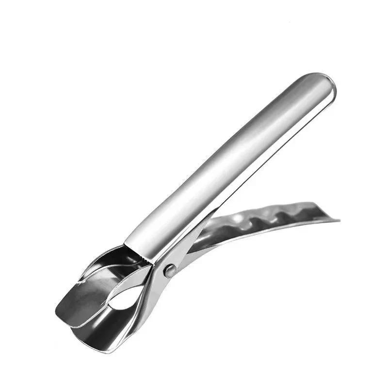 Anti-scald Gripper Clip Hot Dish Non-slip Plate Bowl Clip Retriever Tongs Silicone Handle Bowl Dishes Anti-scald Kitchen Tool серебряный