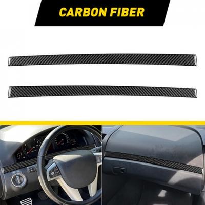 För 2008-2009 Pontiac G8 Kolfiber Främre Horisontell Instrumentpanelsskydd Par