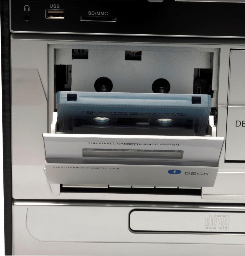 Denver MRD-166 Turntable, FM Radio, CD Player, MP3, Tape Recorder, Denver