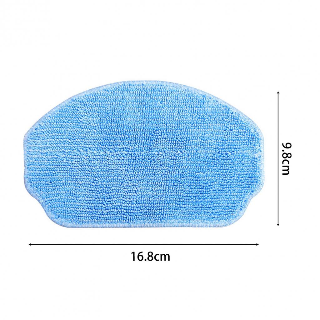 Robot Vacuum Mop Cloth Set for For Cecotec For Conga 999 Easy To Use