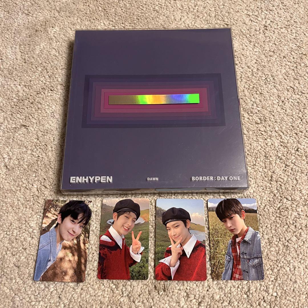 

[USED] enhypen dayone sunwoo trading card album
