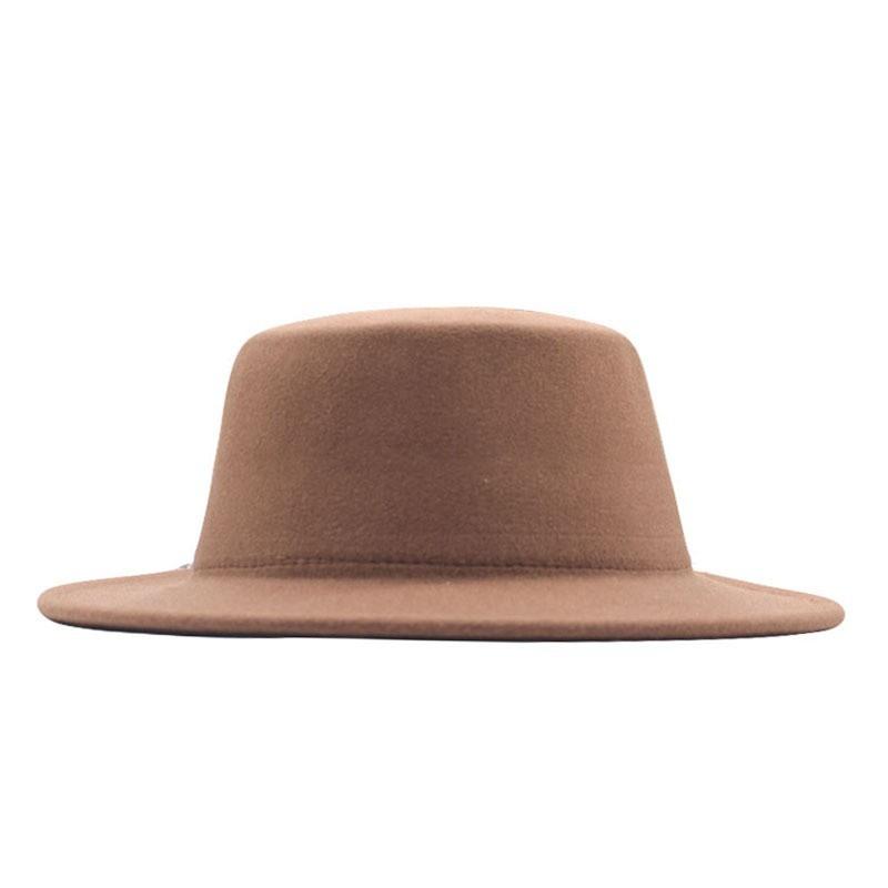 Autumn and winter European, American and western cowboy hats fashion woolen jazz hats men's and women's British fedora hats