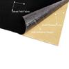 Self-Adhesive Velvet Fabric Sheets, 45x148cm Flocked Non-Woven Felt for Jewelry Box Liner, DIY Crafts, Decoration, Package - 19 Rich Colors For Choose