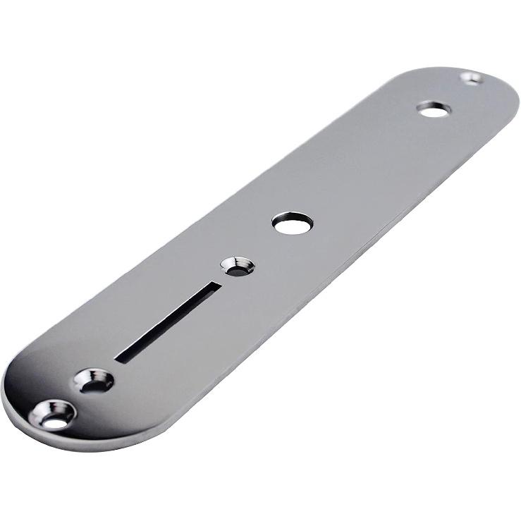 

Guyker Накладка для управления гитарой из титанового сплава, совместимая с электрогитарой Tele TL (Хром)