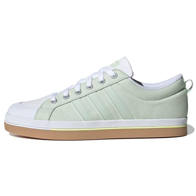 Adidas Neo Bravada Durable Non-Slip Low-Top Skate Shoes Unisex Skate Shoes Mint-Green GY9683