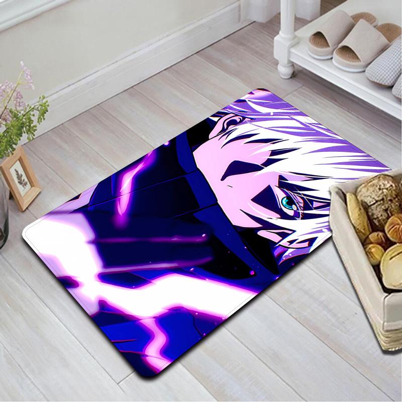 Satoru Gojo Jujutsu Kaisen Teppich Fußmatte für Wohnzimmer oder Schlafzimmer Weicher und bequemer Teppich ein Geschenk für Geburtstag und Feiertag.NFF0928638
