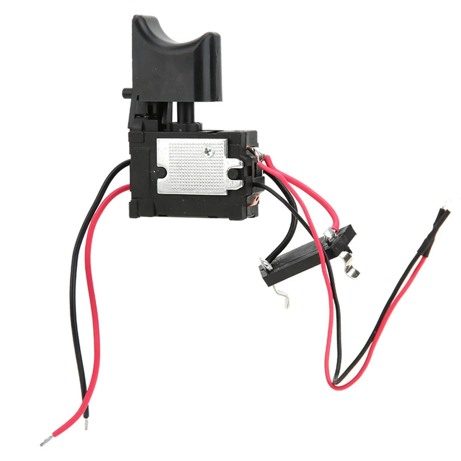 

Акумуляторний дриль Перемикач регулювання швидкості 7,2-24 В Літієва батарея Акумуляторний дриль Перемикач регулювання швидкості з маленьким ліхтариком