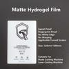 50pcs TPU Flexible Hydrogel Film Mechanic Sheet Curved Screen Protector HD Blue Matte Privacy For Any Cutting Machine Plottter