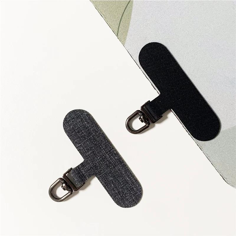 2-3Pcs New 360 Rotatable Phone Lanyard Tether Tab Nylon Patch Gasket Cellphone Straps Chain Safety Connecter