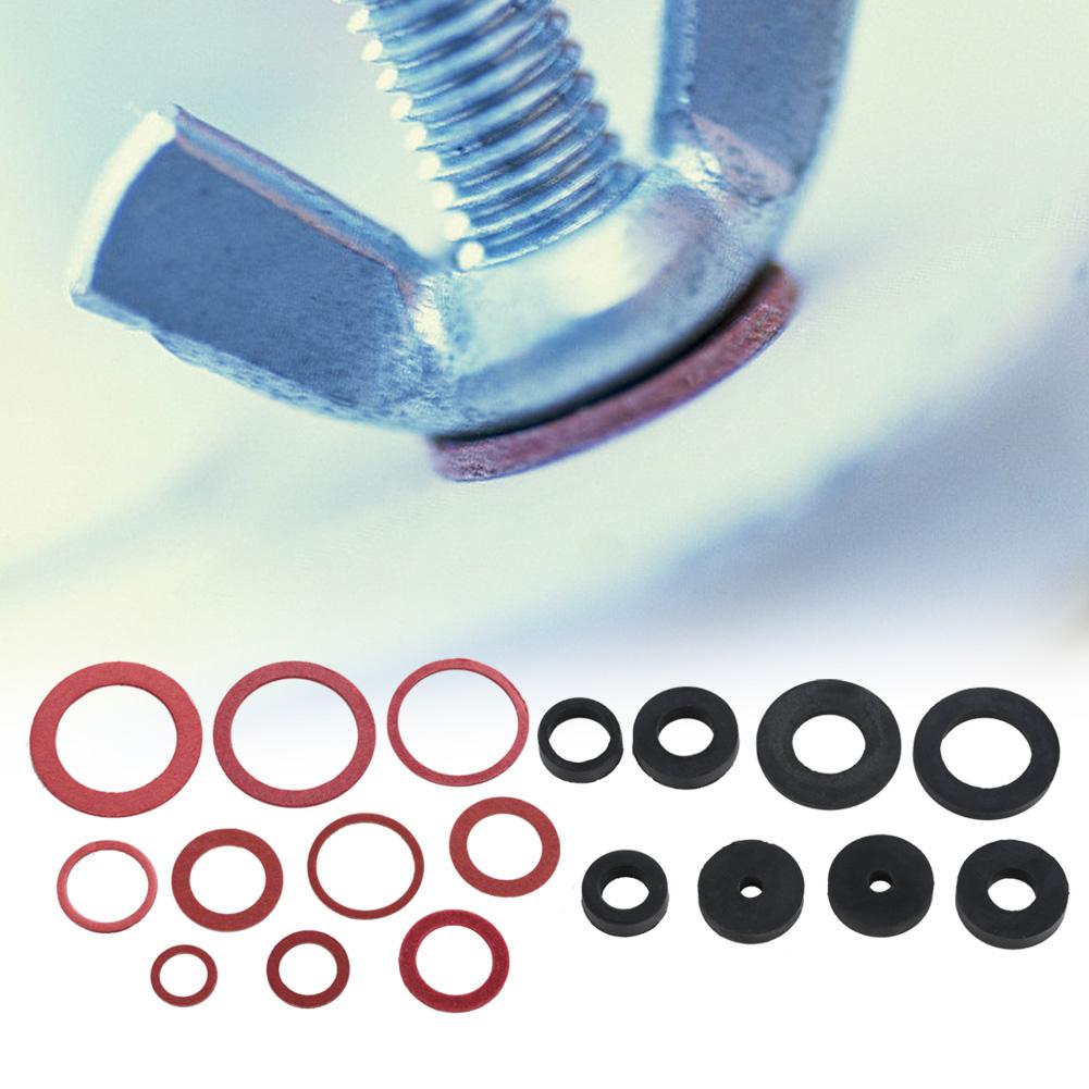 141 stk NBR O-ring Kranforsegling Rørleggerpakning Gummi Skive Sortimentssett