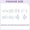Temporary Stickers Face Sticker Removable 8 Sheets DIY Prop Body for Birthday Party Costume