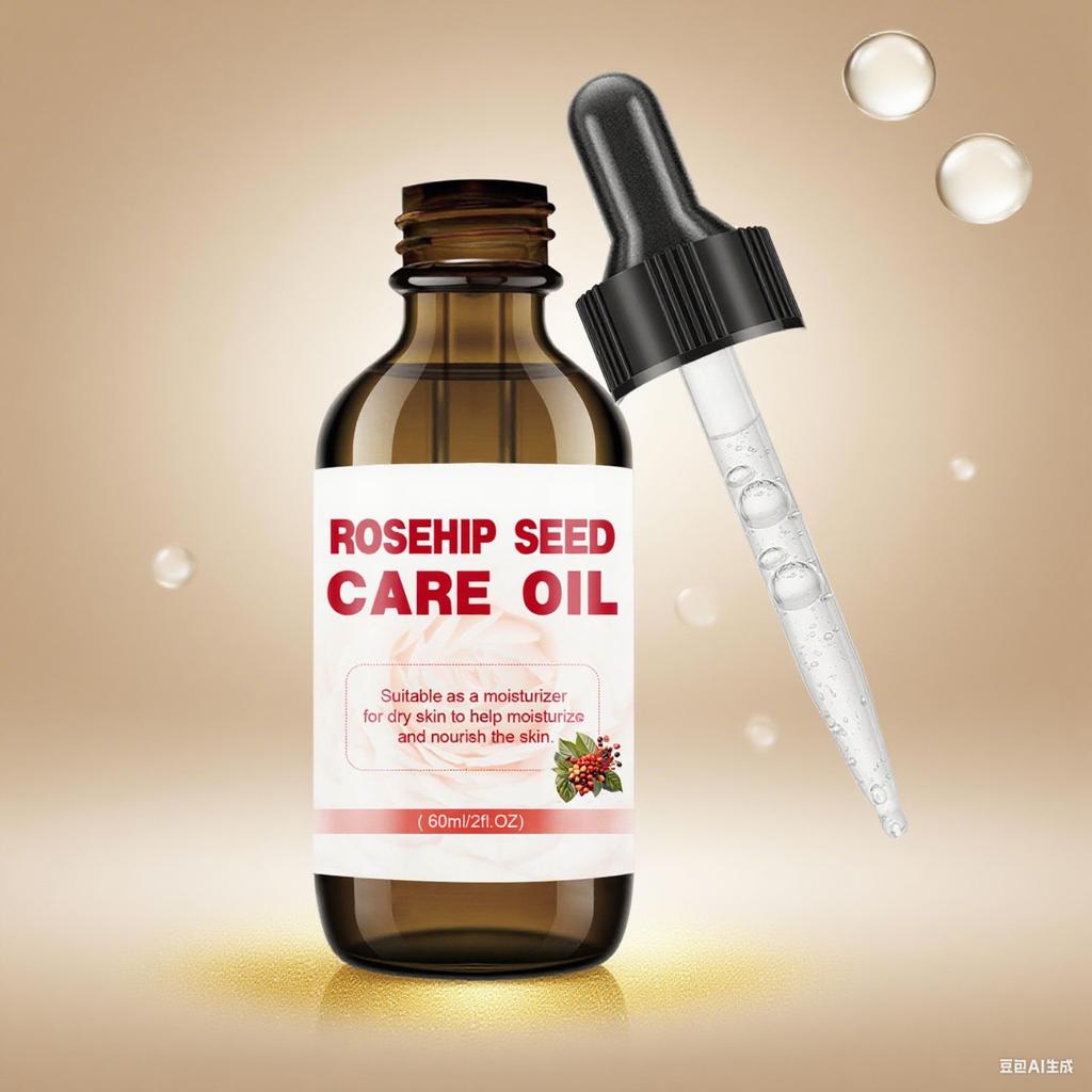 Rose Fruit Oil Conditioning Brightening Moisturizing Nourishing Plant Based Facial Care 60ML